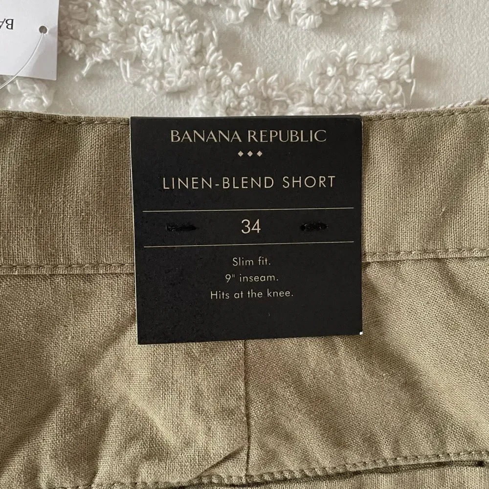 Banana Republic Linen-Blend Short - Picture 5 of 9
